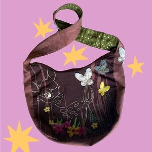 Vintage Bambi shoulder bag with fun and colorful details